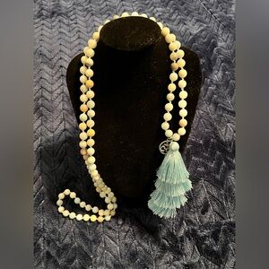 Inner Peace 108 Mala Necklace Mala Yoga Gift Prayer Beads Hand knotted